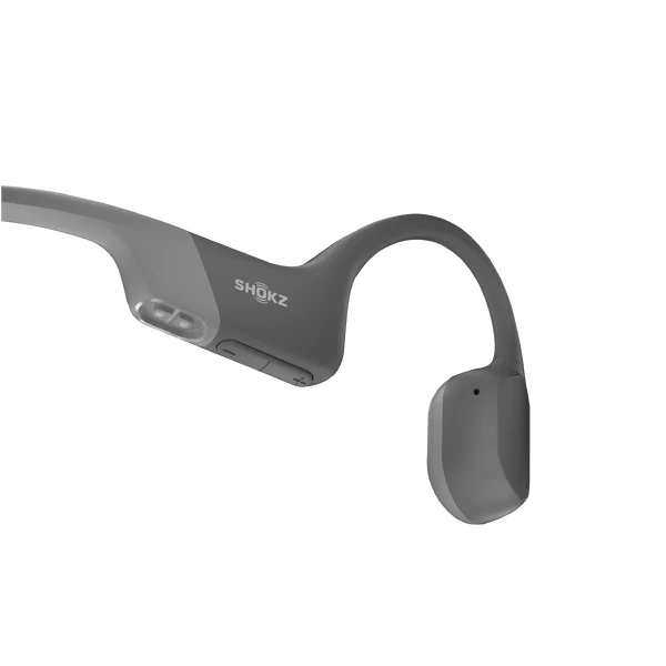 Shokz OpenRun Headphones Grey.