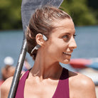 Shokz OpenRun Headphones Grey.