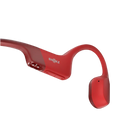Shokz OpenRun Headphones Red.