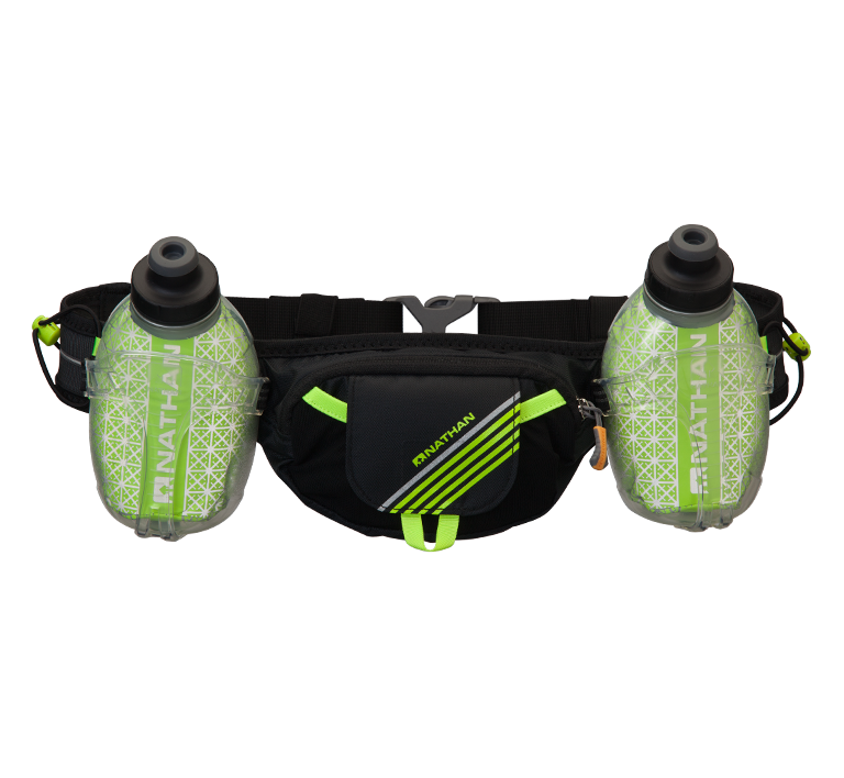 Nathan Trail Mix Plus Running Belt with 2 Bottles - 600 ml Nathan Trail Mix Plus Running Belt with 2 Bottles - 600 ml