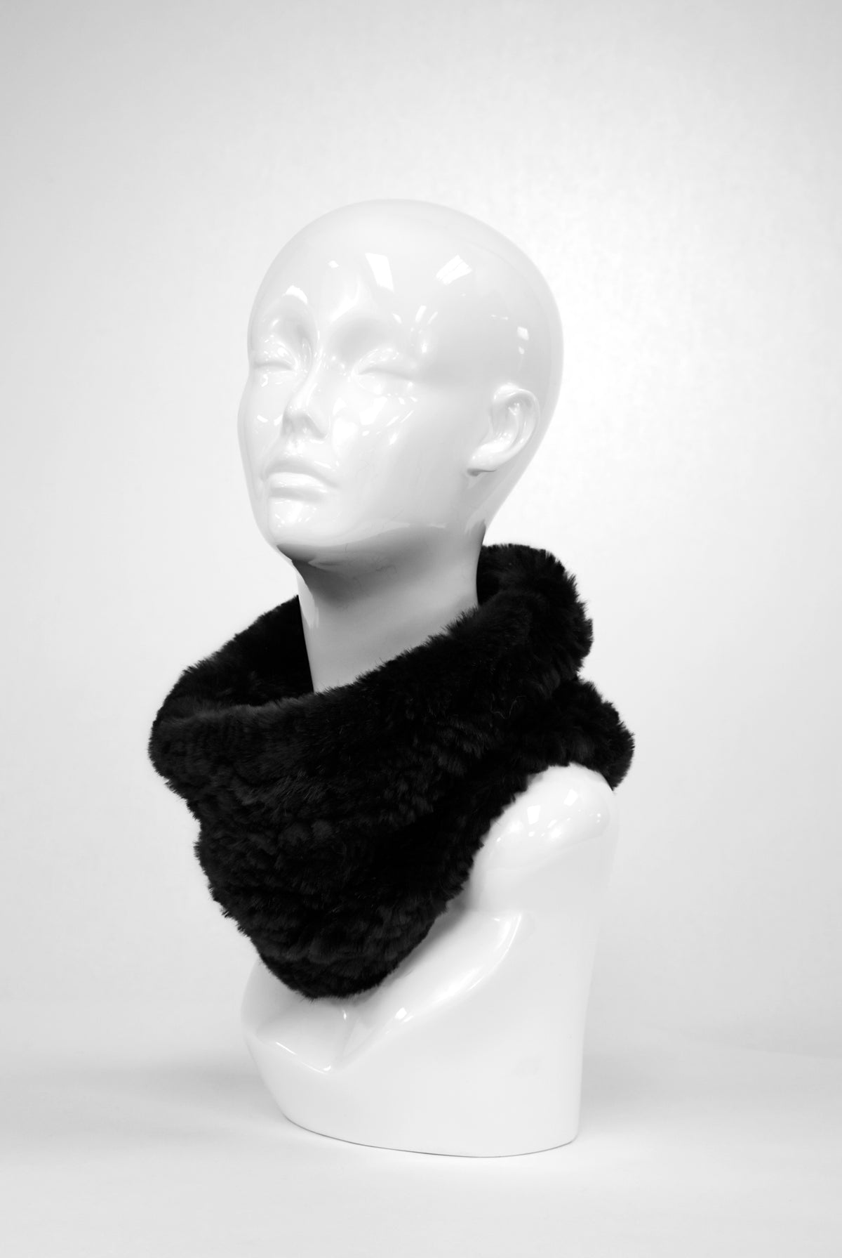 Mitchie's Matchings Knitted Rabbit Stretch Neck Warmer