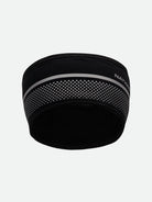 Unisex Natha Hypernight Reflective Headband. Black. Front/Lateral view.