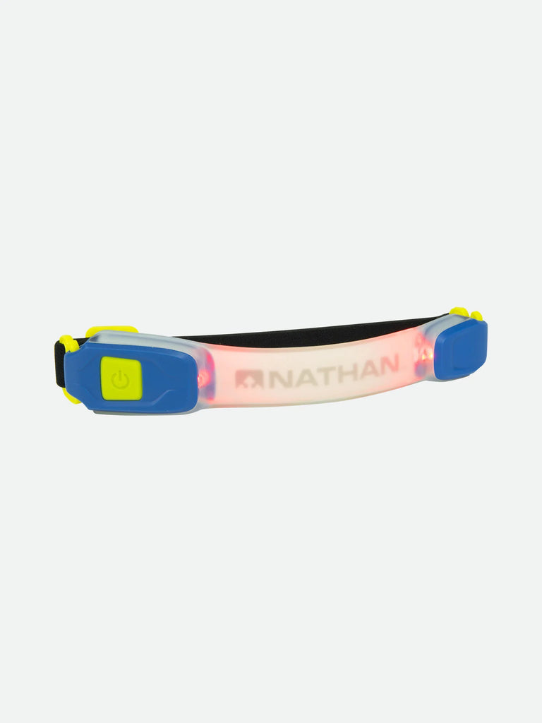 Nathan Lightbender RX runner safety color changing light armband, red option