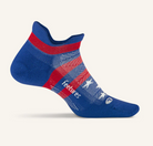 Unisex Feetures! Elite Light Cushion. NST. Red/White/Blue