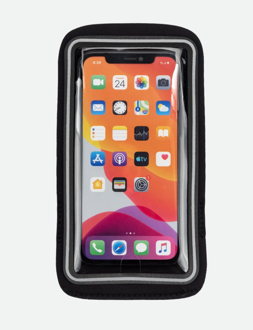 Nathan Handheld Phone case. Black.