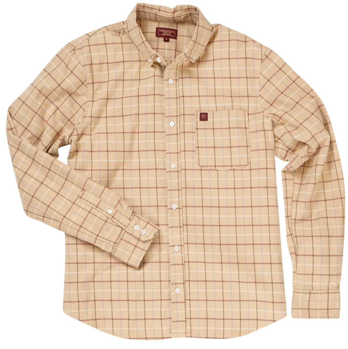 Adirondack Field Gilded Lakes Collection Flannel Shirt - Commodore Stokes Men's