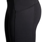 Women's Brooks Method 3/4 Tights. Black. Lateral closeup.