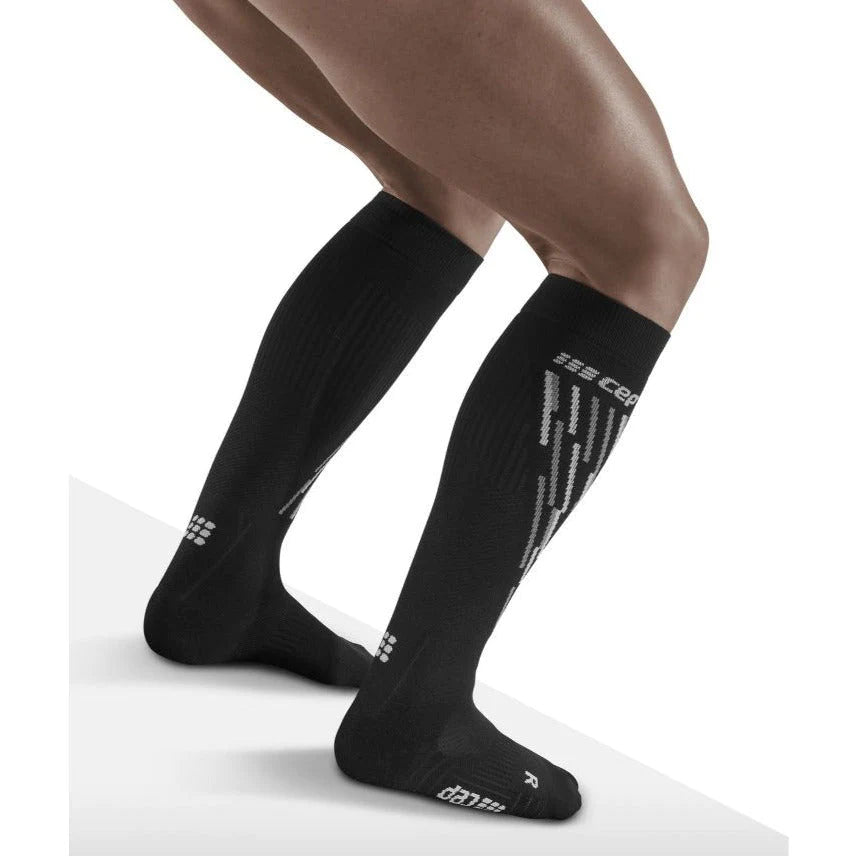 CEP Ski Thermo Tall Compression Socks Men's Black/Anthracite product image