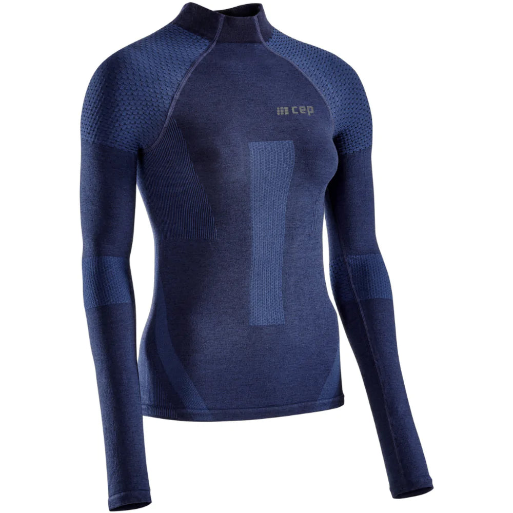 CEP Ski Touring Base Shirt Women's Blue