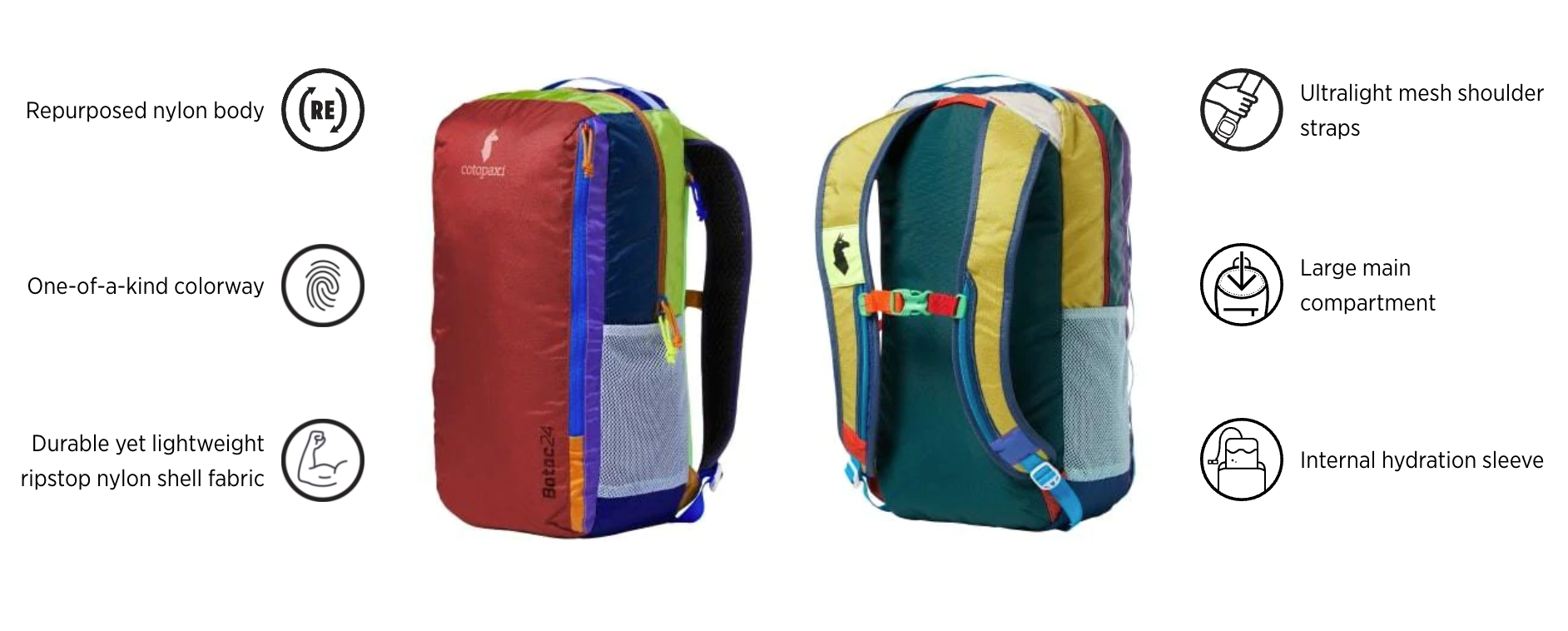 cotopaxi batac backpack del dia Cotopaxi