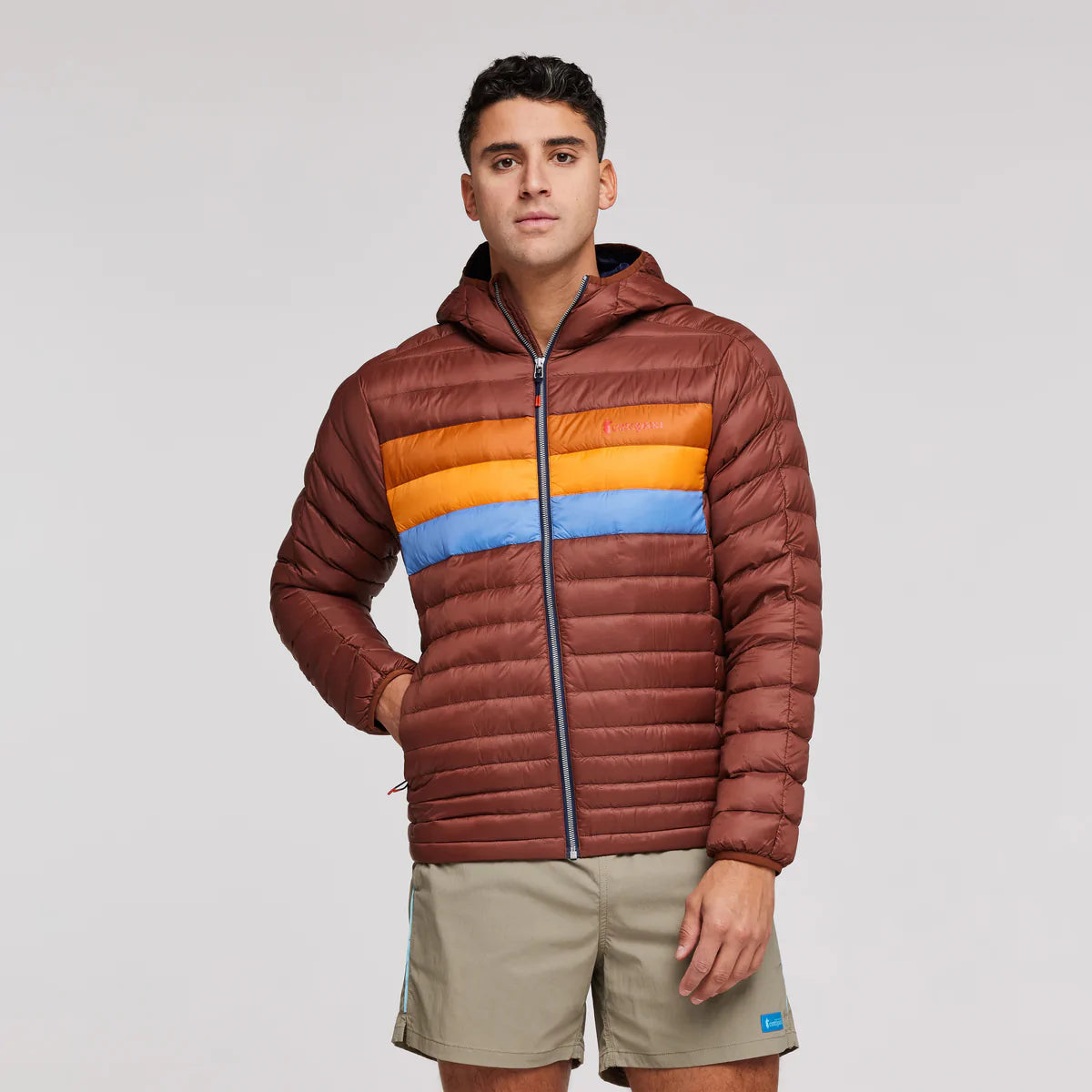 Cotopaxi | Fuego Hooded Down Jacket | Men's – Confluence Running Cotopaxi | Fuego Hooded Down Jacket | Men's – Confluence Running