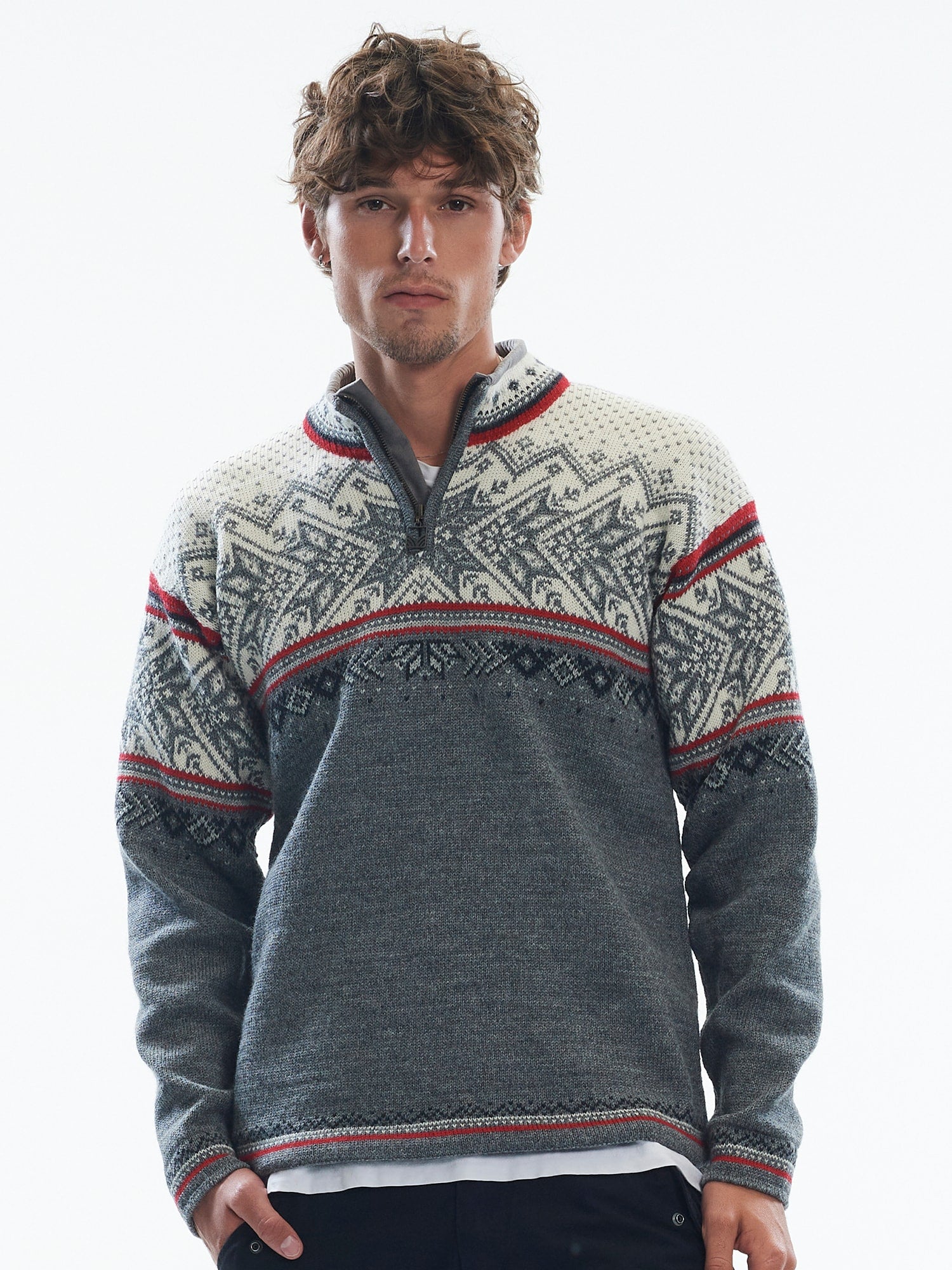 Dale Of Norway | Vail Weatherproof Sweater | Men's | Smoke/Off