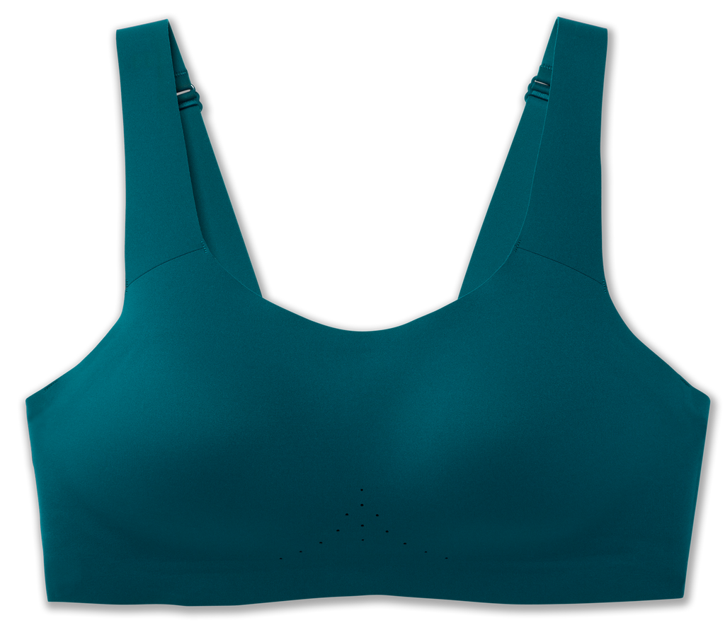 Women's Brooks Dare Scoopback. Green. Front view.