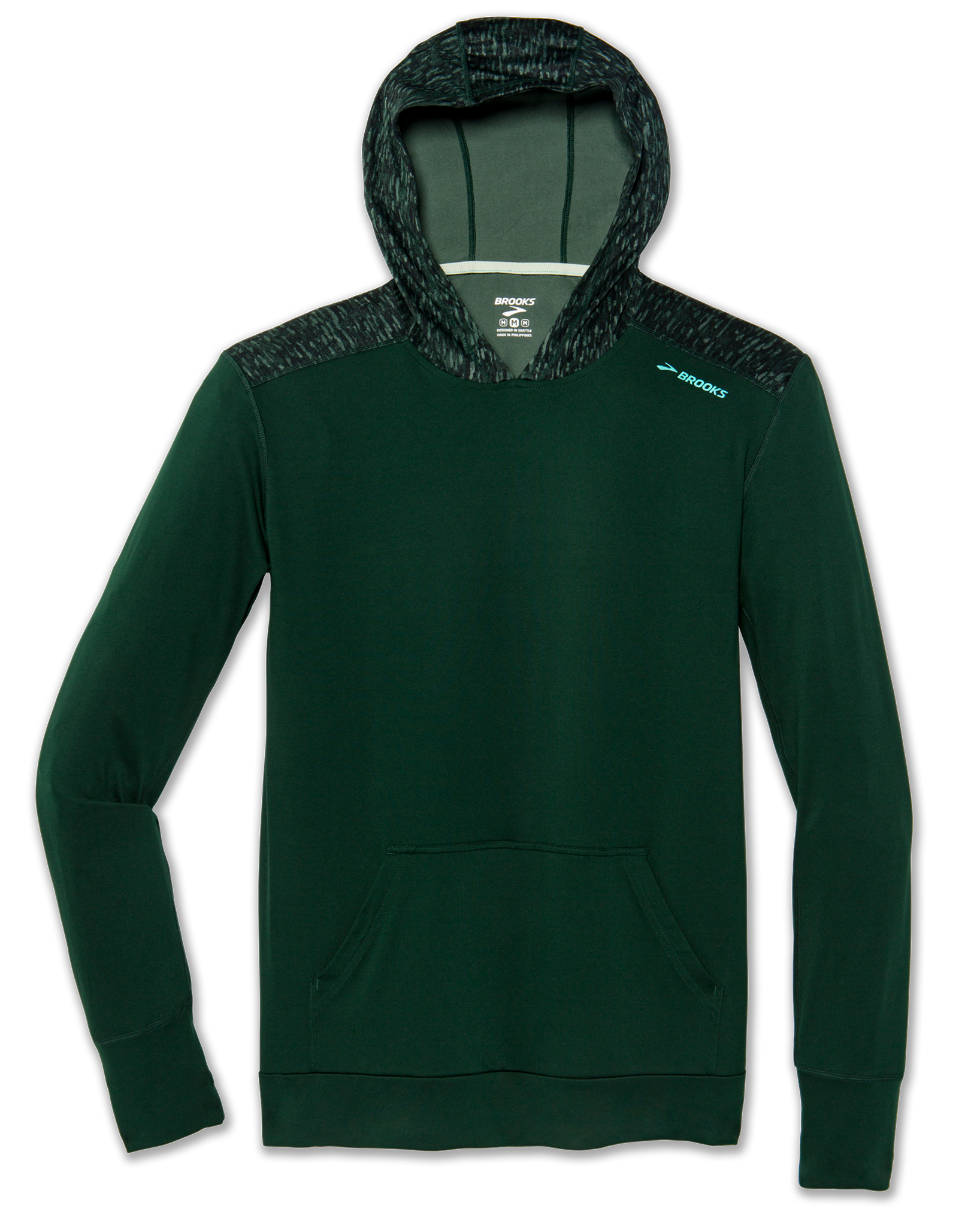 Brooks Dash Hoodie Men s Pine Pine Rain
