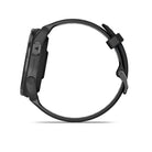 Garmin Forerunner 965. Black. Lateral view.
