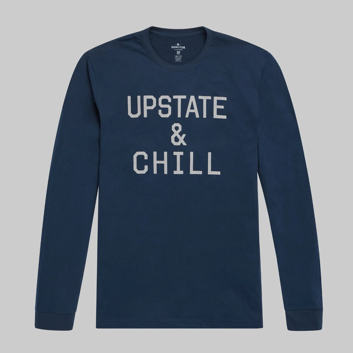 Hamilton and Adams Upstate and Chill Long Sleeve Tee Men's