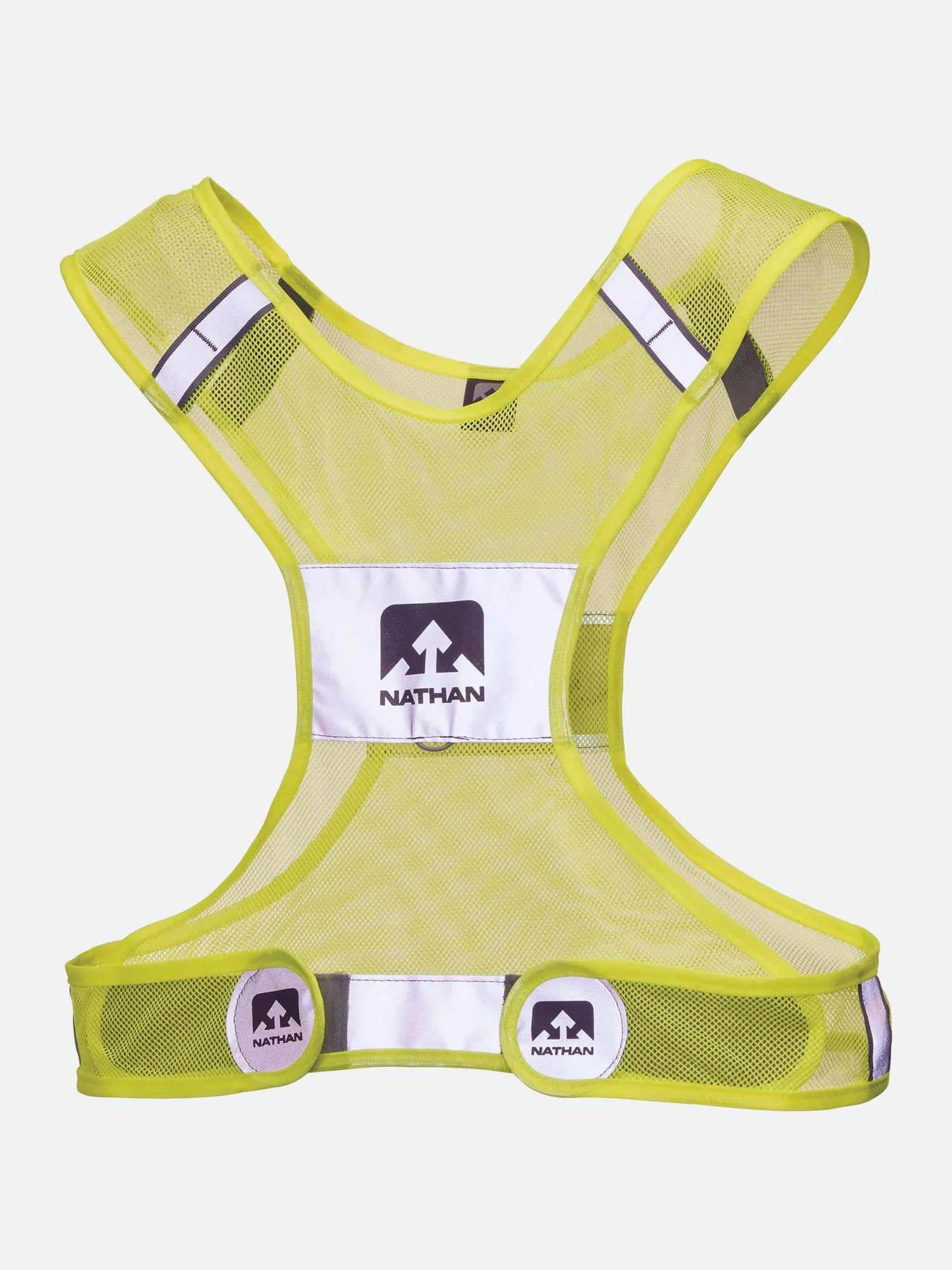 DHSBGWSX Gilet de Sécurité Jaune Fluorescent Réfléchissant avec Poches, Sans Manches pour Course de Nuit de Vélo, Taille Unique