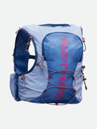 Women's Nathan Vapor Airess 3.0 7 Liter Hydration Vest. Light Blue. Rear view.