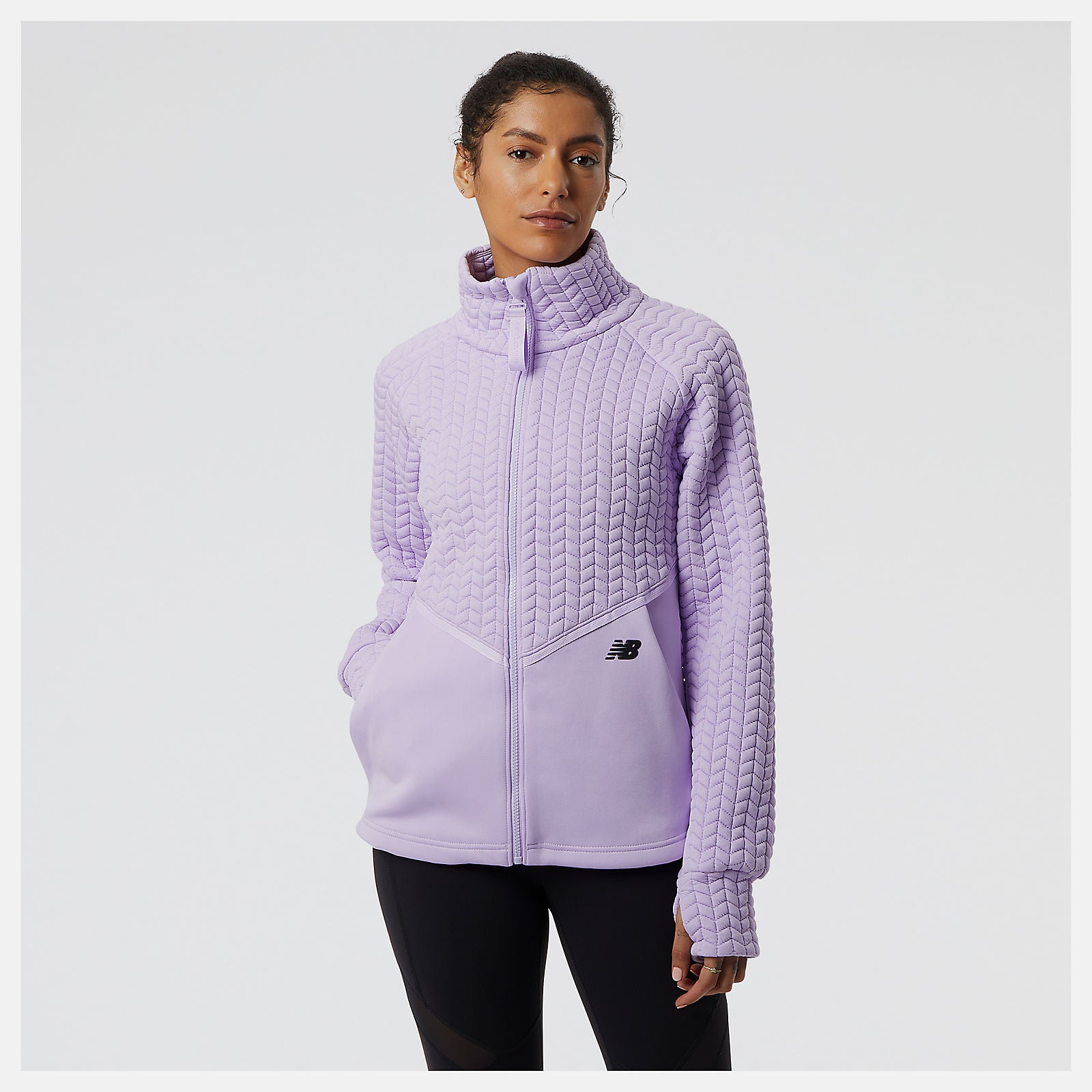 New Balance | Heatloft Athletic Jacket | Women's | Cyber Lilac