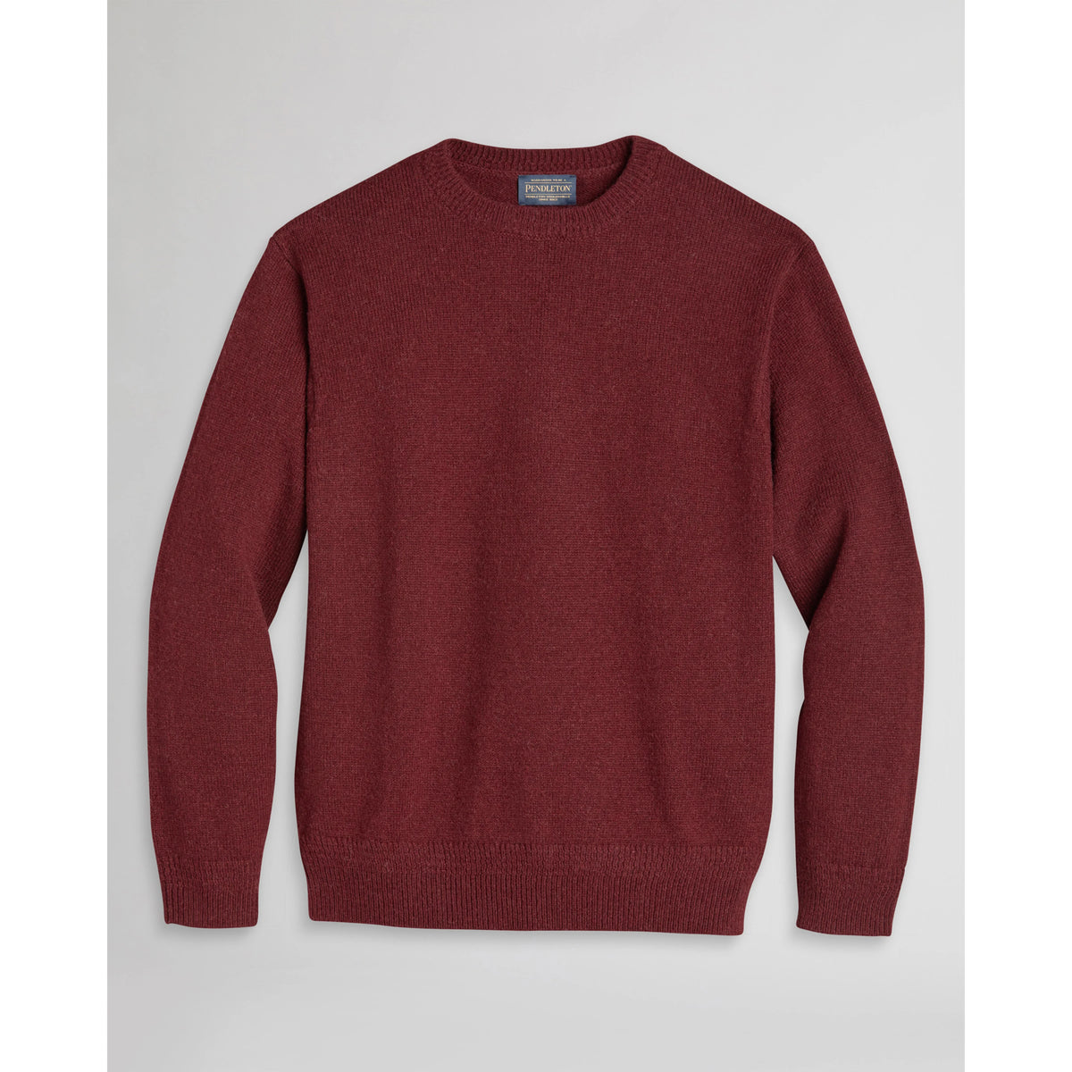 Pendleton Shetland Washable Wool Crewneck Sweater Men's