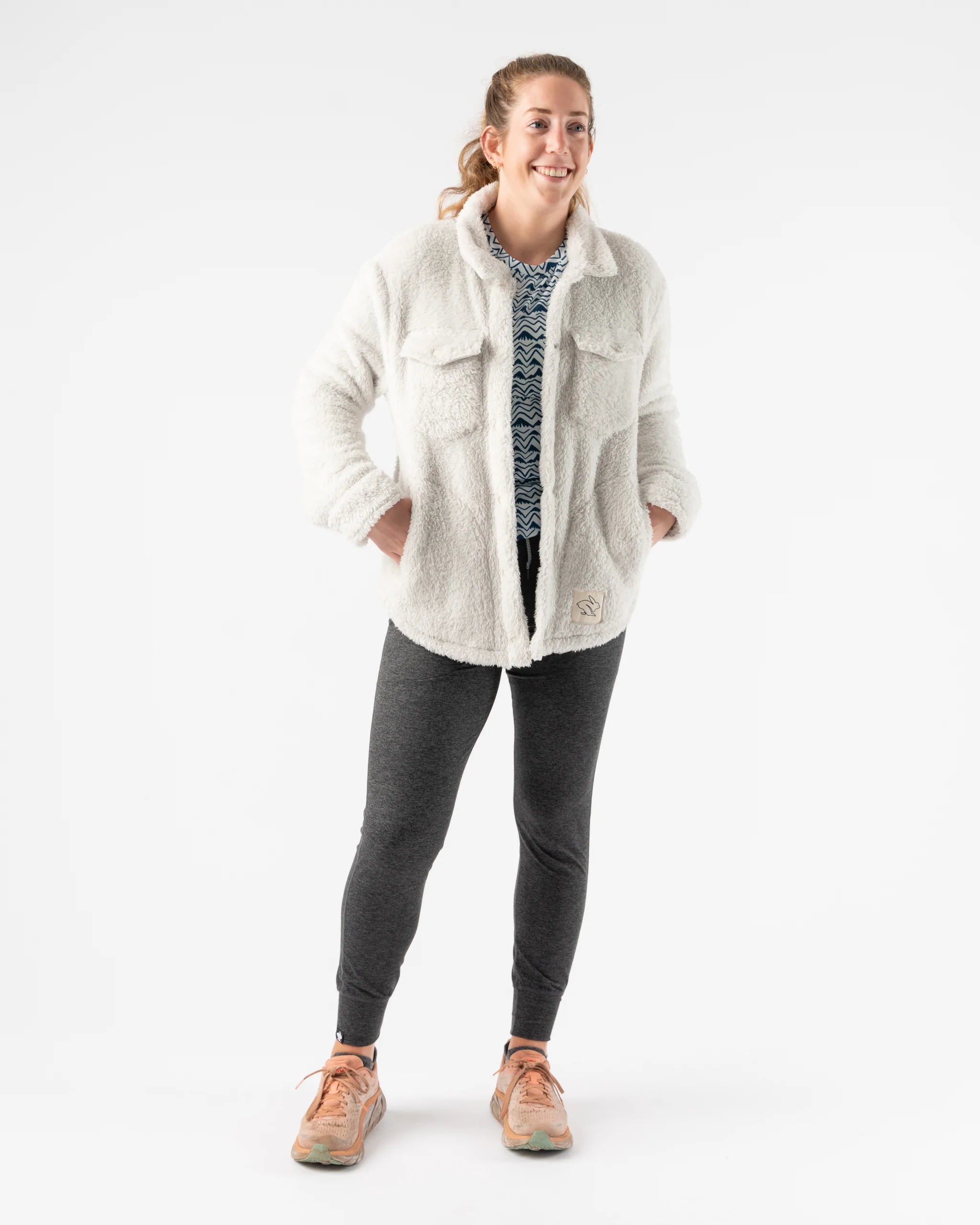 rabbit Fleece of Mind Jacket Women s Light Grey