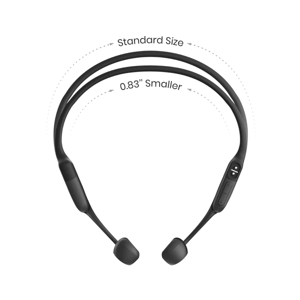 Shokz OpenRun Headphones Black.