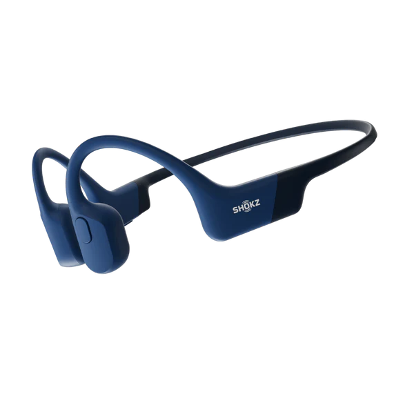 Shokz OpenRun Headphones Blue.