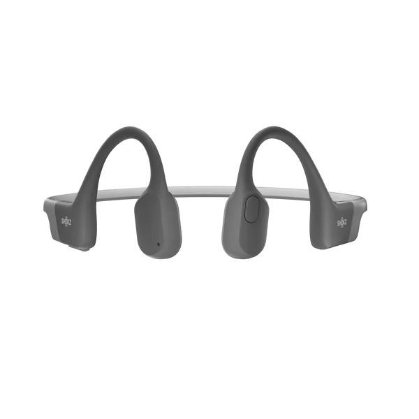 Shokz OpenRun Headphones Grey.