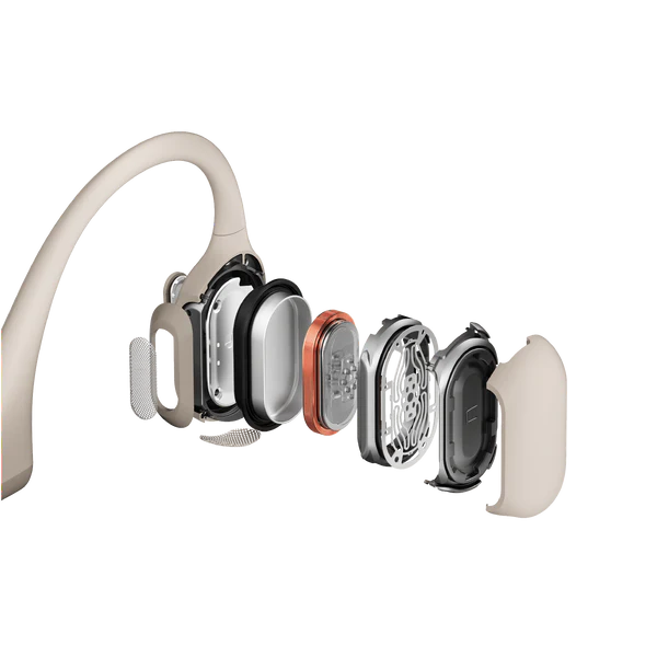 Shokz OpenRun Pro Headphones Beige.