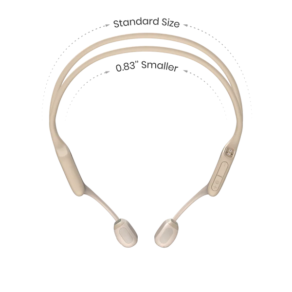 Shokz OpenRun Pro Headphones Beige.