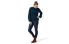 Women's Smartwool Cozy Lodge Pullover Sweater | Blue | Front View