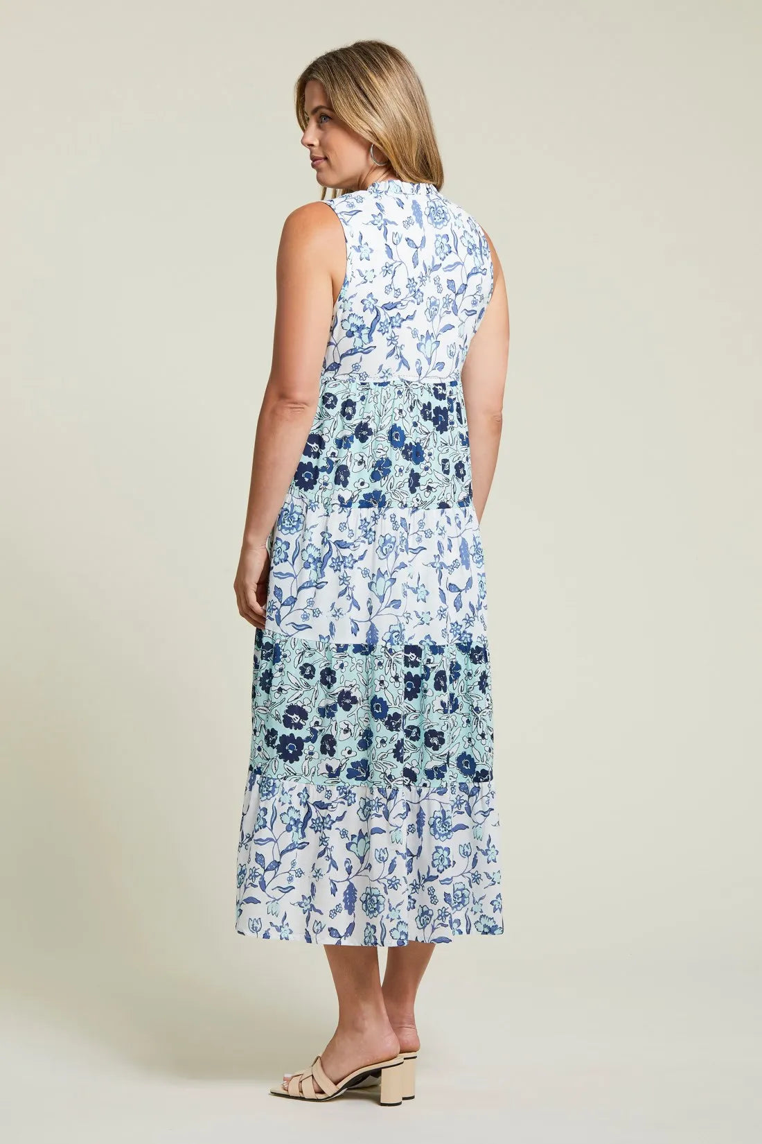 tribal print cocktail dress African Tribal Print Midi Dress: Ankara Women's Plus Size Dress