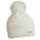 Turtle Fur Snowfall Faux Fur Pom Beanie in White
