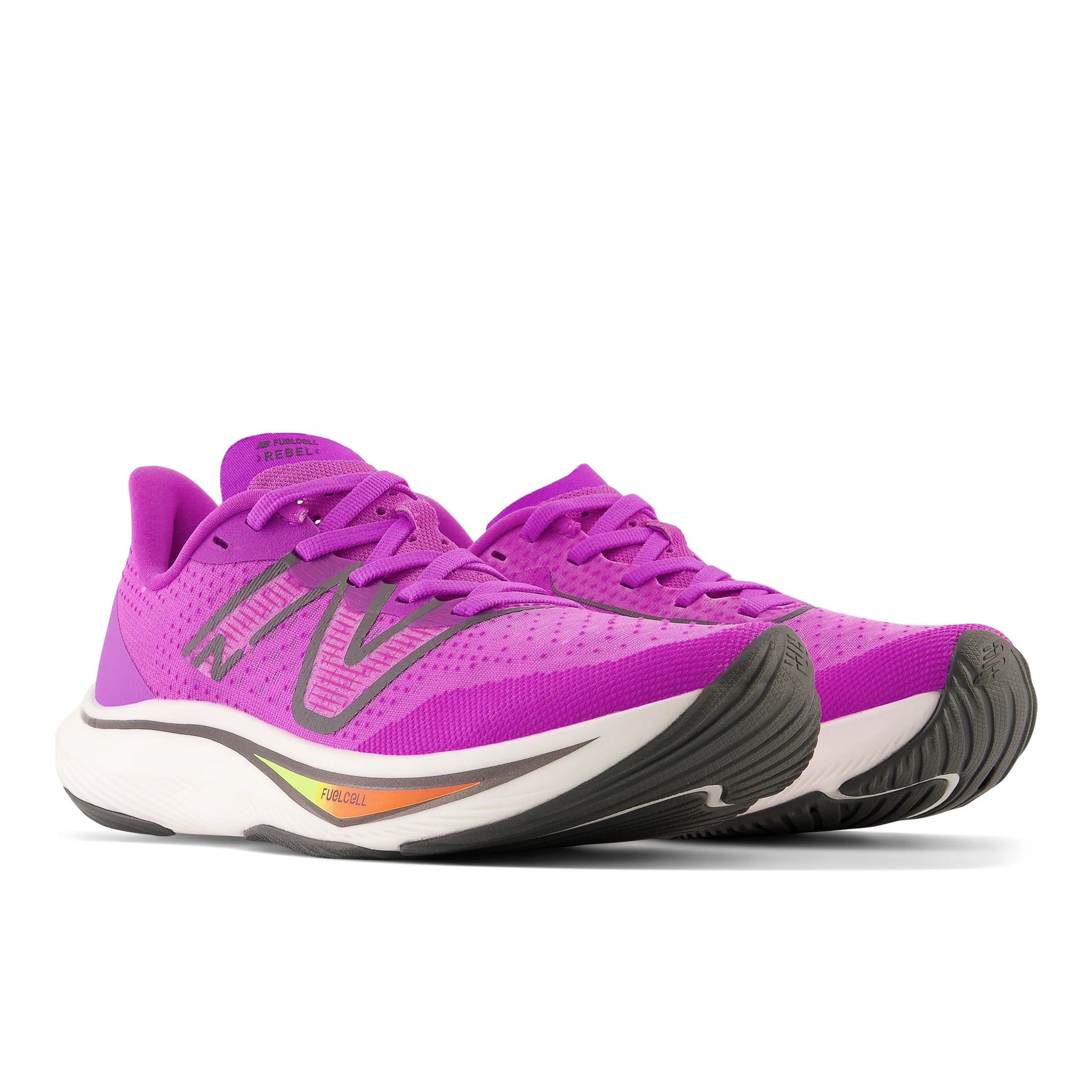 New Balance FuelCell Rebel v3 Women s Cosmic Rose Blacktop Neon Confluence Running Company